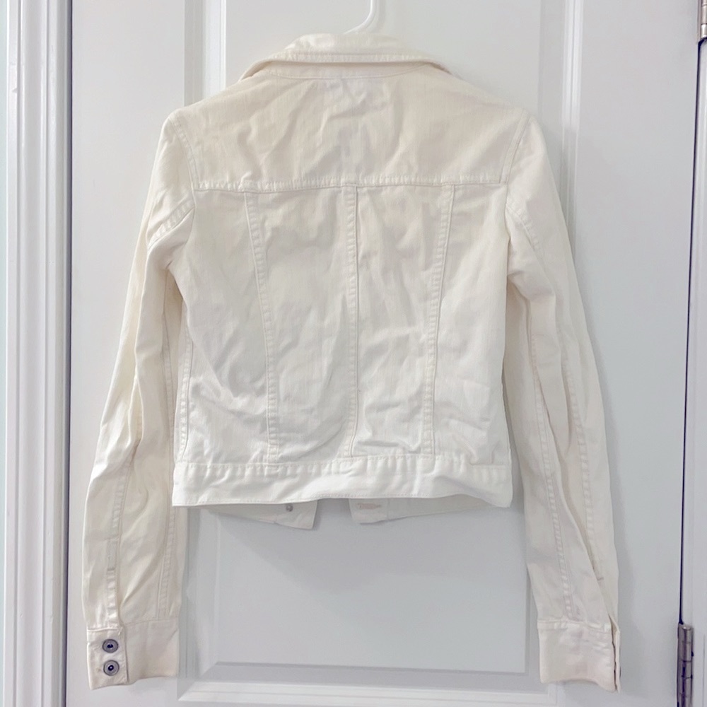 White Jean Jacket - Picture 3 of 3